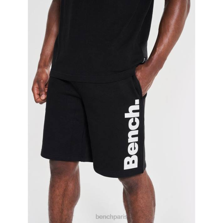 Bench Hommes noir ensemble short et t-shirt niall 40ND65