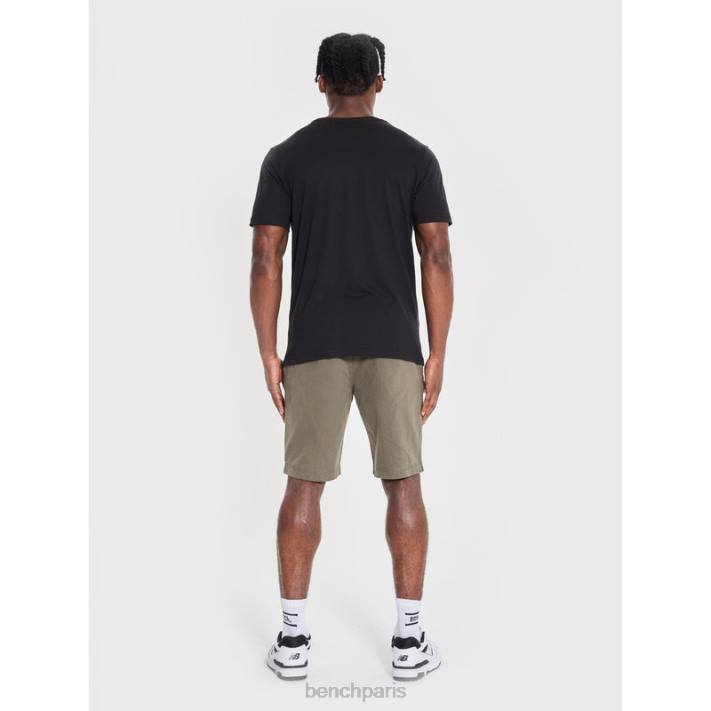 Bench Hommes noir t-shirt durable angus 40ND20
